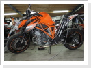 Mobile Motorrad-Rahmenvermessung an KTM 1290 Superduke