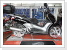 Rollervermessung Yamaha X-City 125