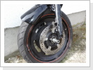 Harley-Davidson V-Rod Nr.1, Gabel-Tauchrohr abgebrochen