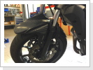 Yamaha MT07, Standrohr links abgebrochen
