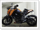 Heckschaden an KTM Duke 125