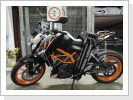 Heckschaden an KTM Duke 390